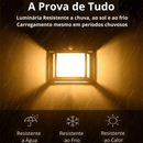 Luminária Solar de Parede Tipo Arandela