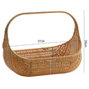 Cesto de Armazenamento Rattan Pomar