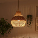 Luminária Pendente de Bambu Malik