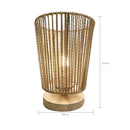 Luminária de Mesa Bambu Inzá