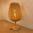 Luminária de Mesa Bambu Âmbar