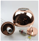 Lustre Pendente Bola de Led Espelhado