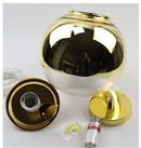 Lustre Pendente Bola de Led Espelhado