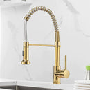 Torneira Gourmet Cozinha Monocomando Luxo Inox Escovado