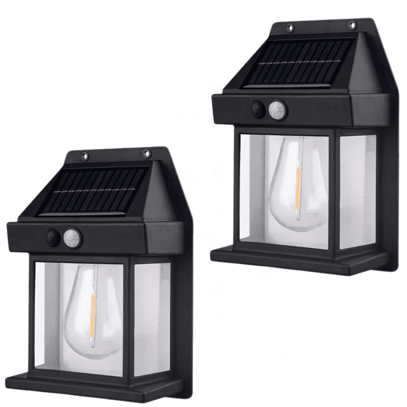 Luminária Solar de Parede Tipo Arandela