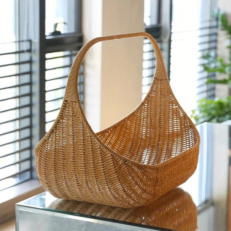 Cesto de Armazenamento Rattan Pomar