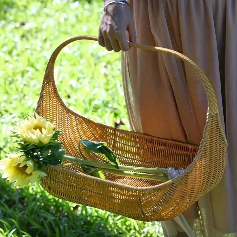 Cesto de Armazenamento Rattan Pomar