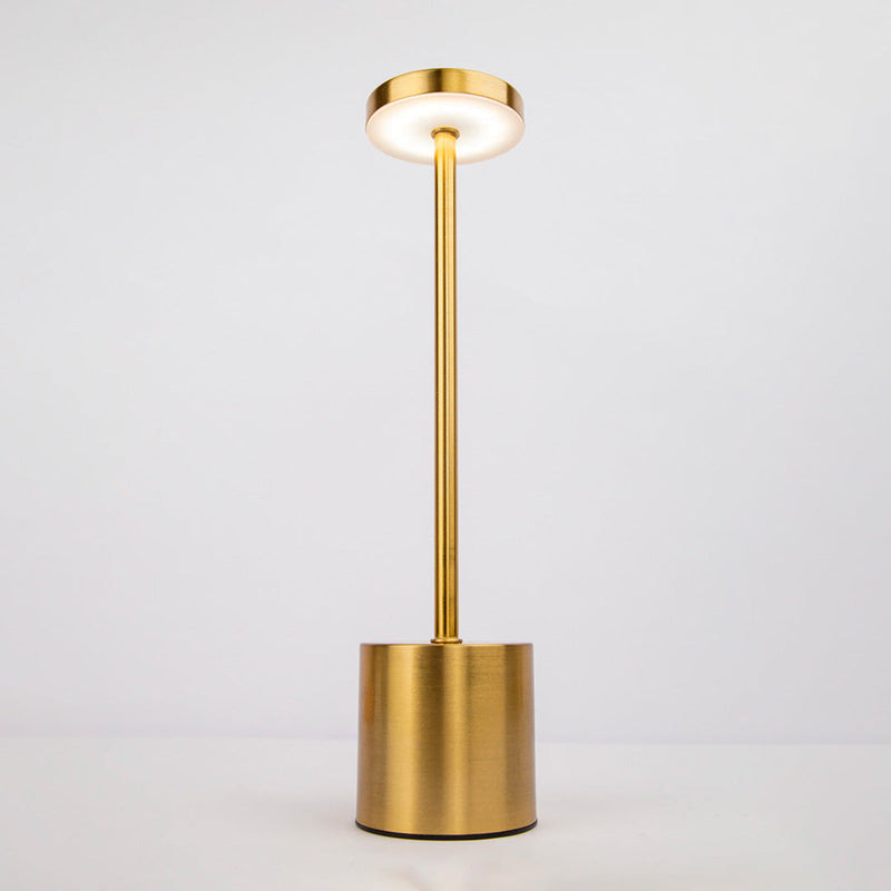 Luminária de Mesa LED Sem Fio Metal Lume
