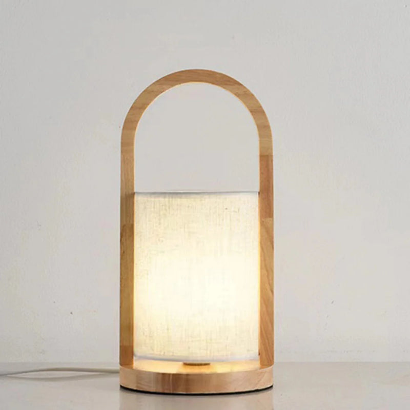 Luminária de Mesa de Bambu Lysa