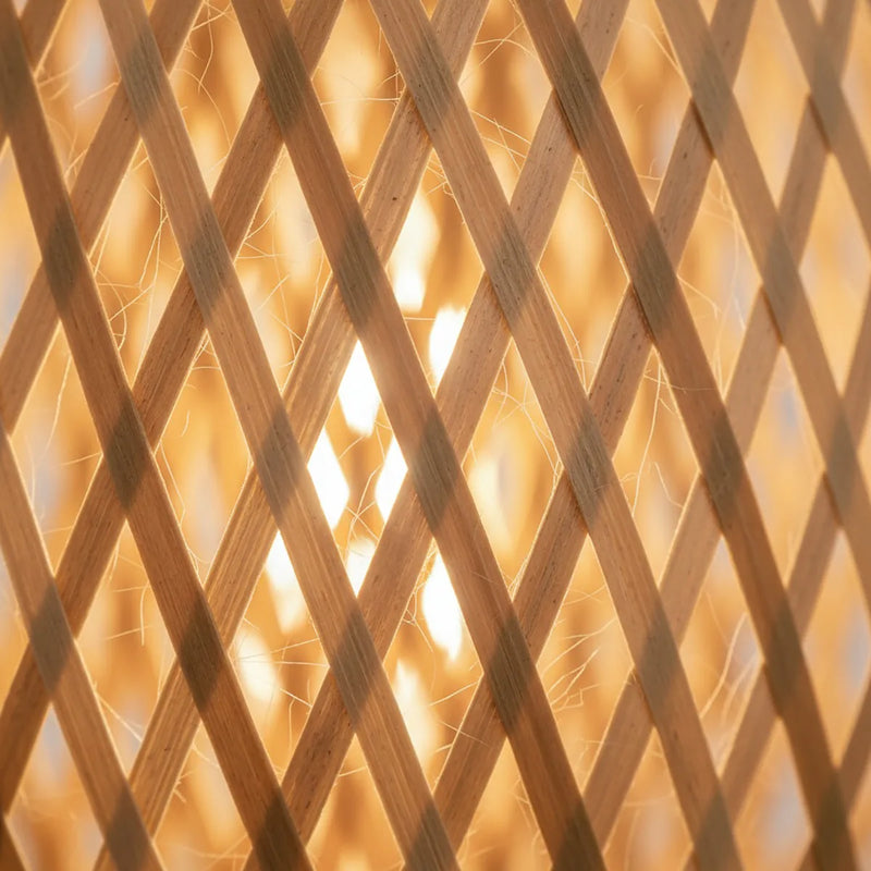 Luminária de Mesa Bambu Âmbar