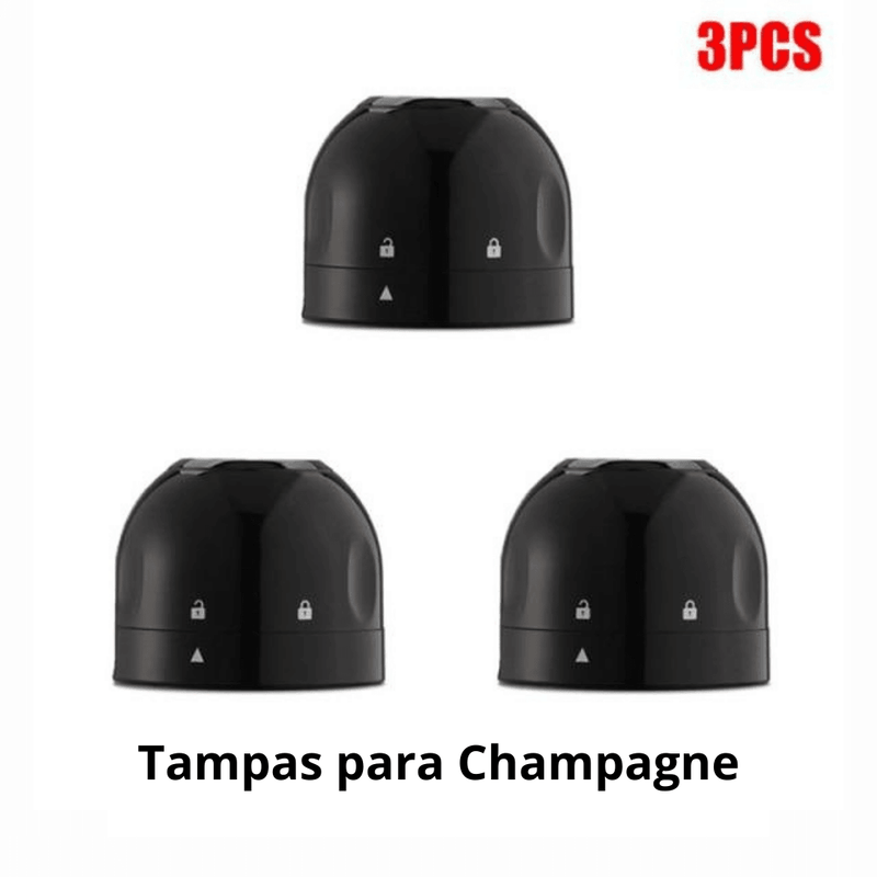 Tampa para Garrafa de Vinho a Vácuo - Lock Vácuo - Le Person